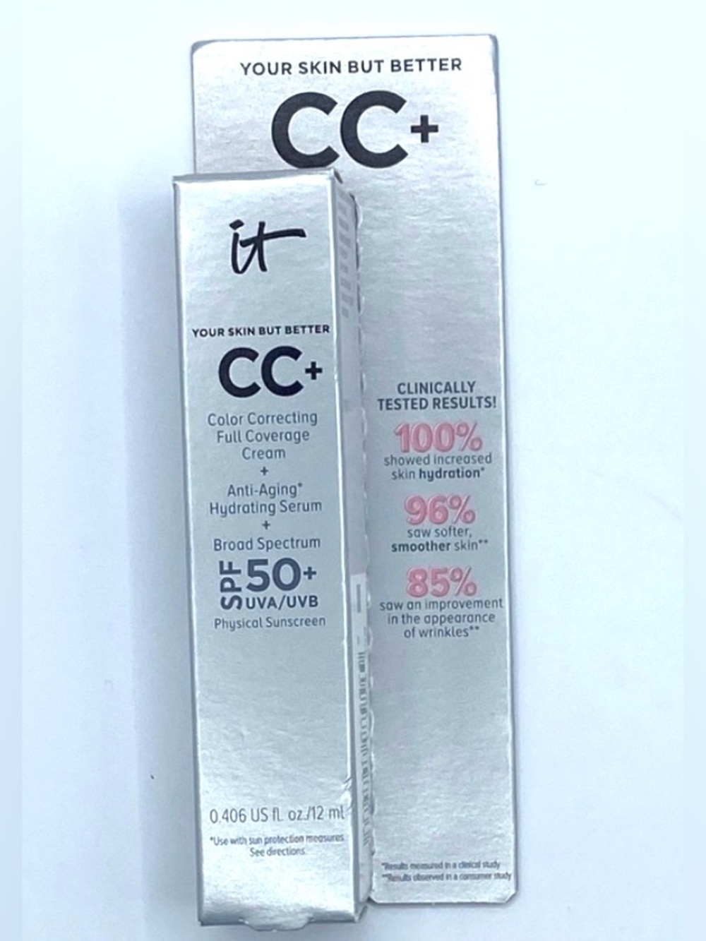 IT Cosmetics CC+ Cream - Light Medium NIB